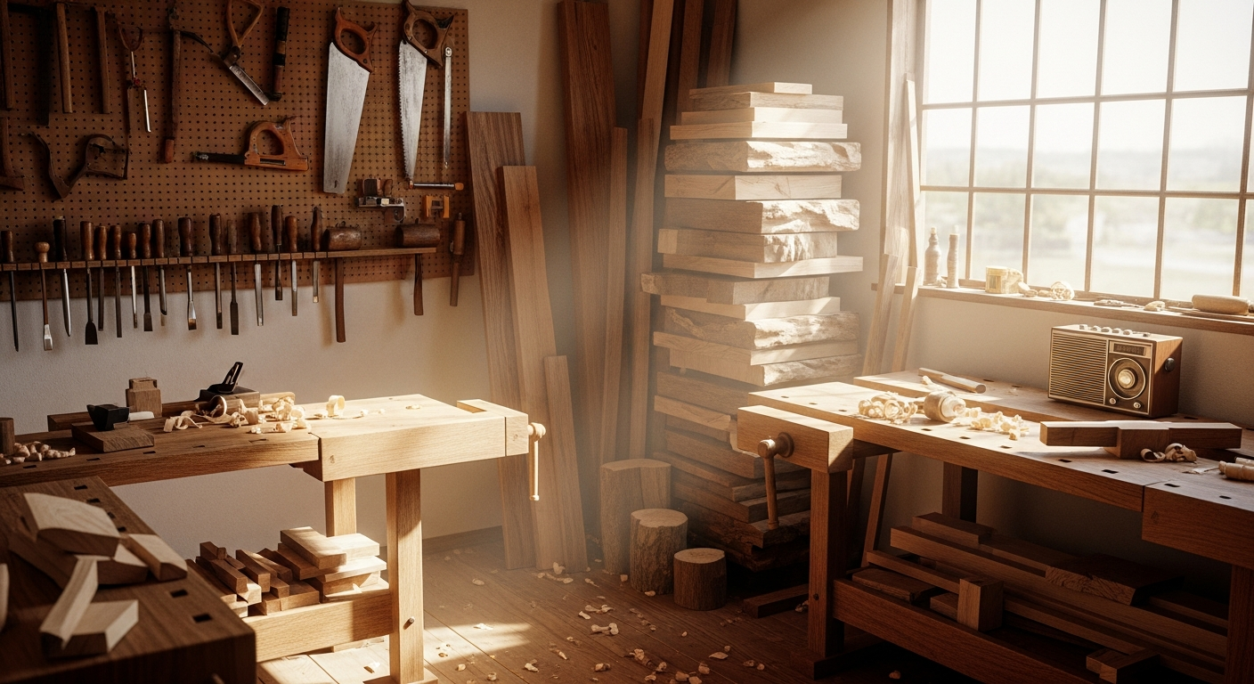 Интерьер мастерской